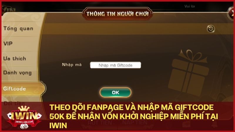 Tham gia cộng đồng Iwin ngay để săn mã Giftcode và trải nghiệm các sảnh game đỉnh