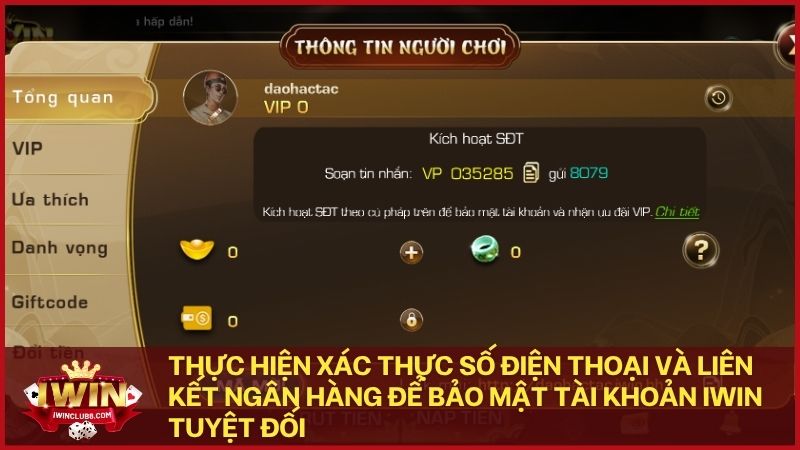 Xác thực tài khoản giúp rút tiền nhanh chóng và nâng cao tính an toàn khi cá cược